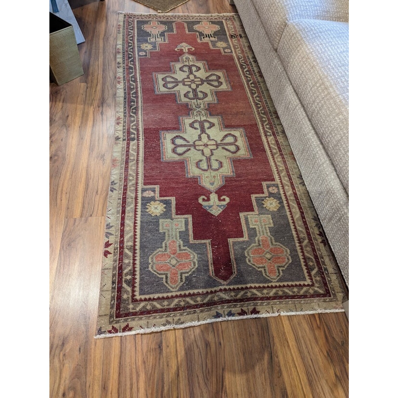 Surya Hand Knotted Runner Rug 3'x7'4"