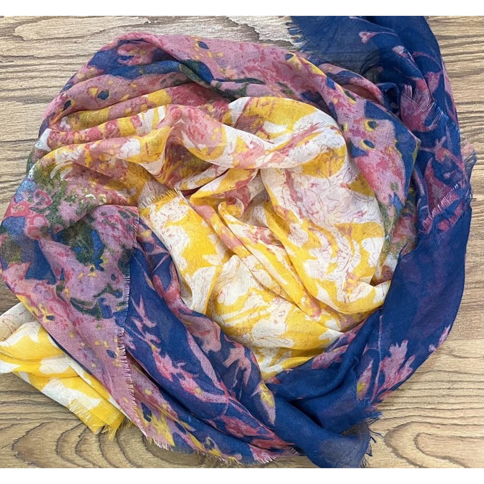 2CHIC Watercolor Ombre Scarf