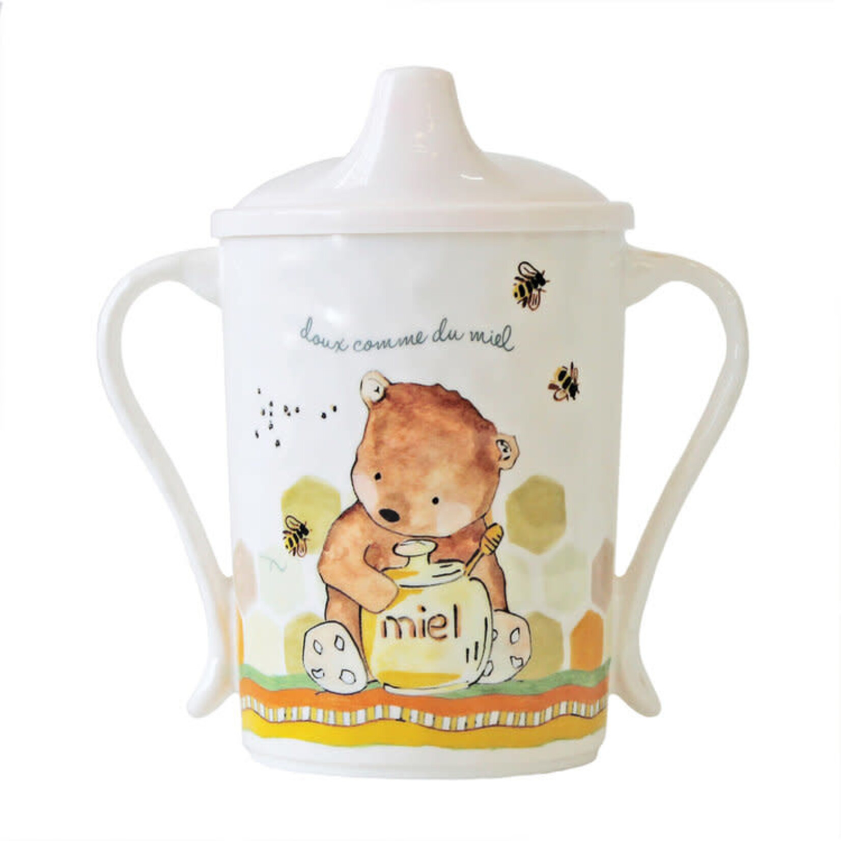 Baby Cie Textured Sippy Cup Sweet As Honey Douce Comme Du Miel