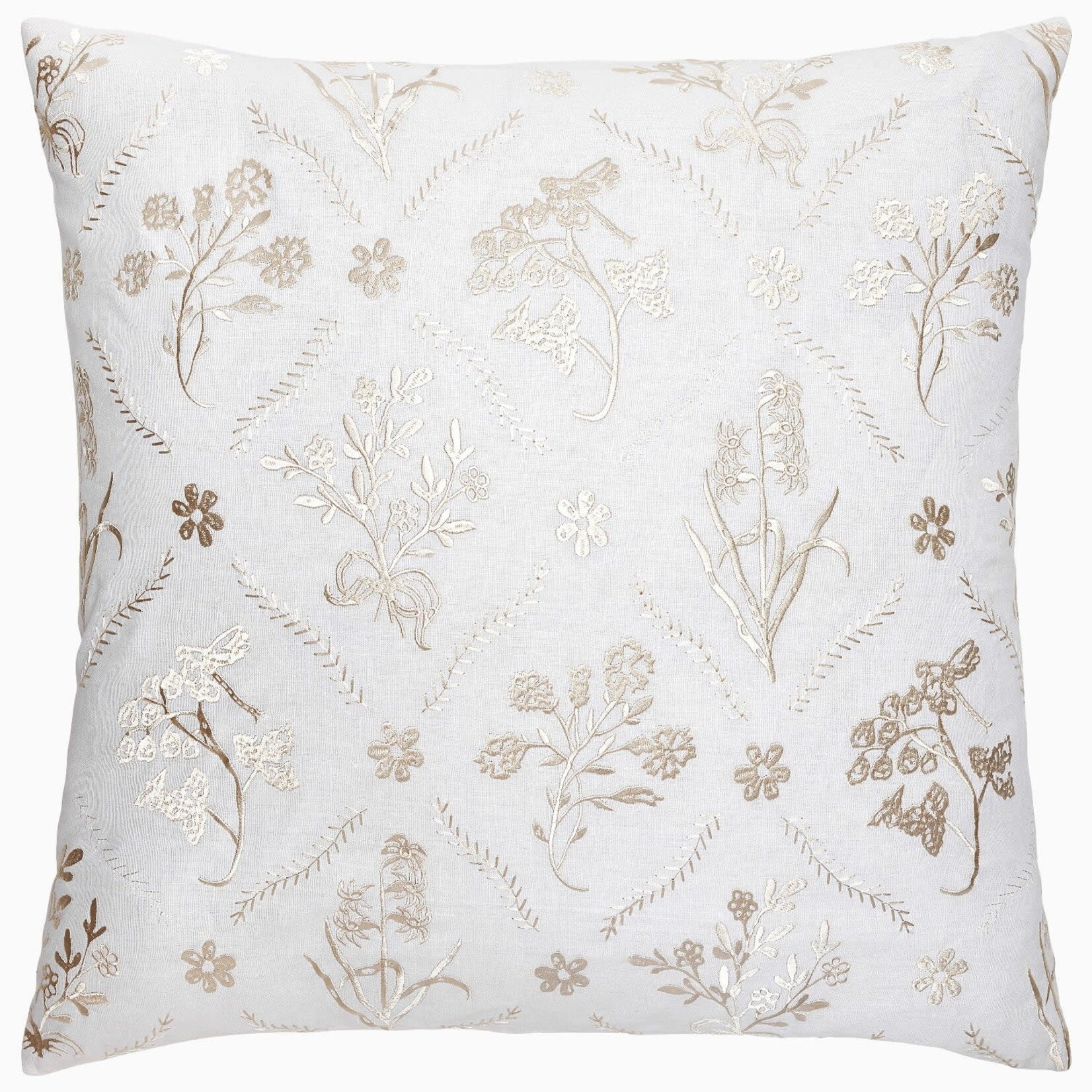 John Robshaw Textiles Nisha Euro 26x26 Pillow with Feather Insert