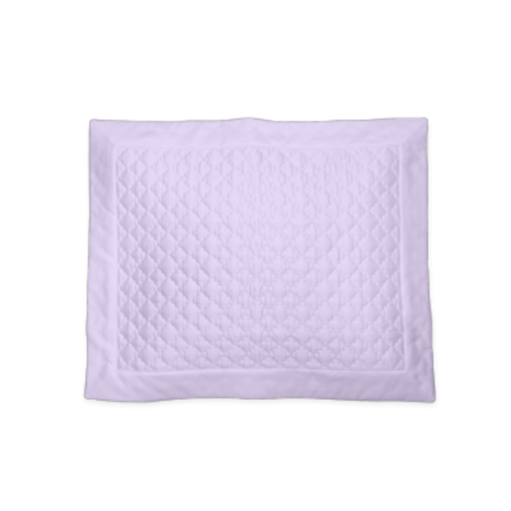 Matouk Ava Quilted Euro 27 x 27 Pillow Sham Violet