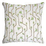 Kevin O'Brien Studio Craftsman Weather Resistant Avocado Throw Pillow 22x22