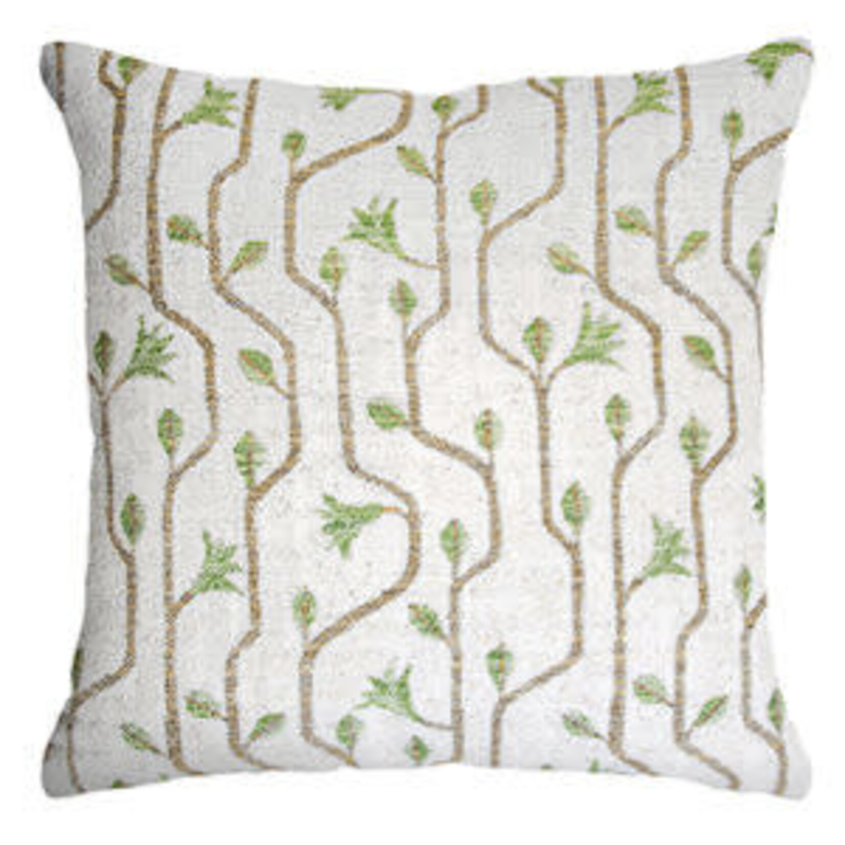 Kevin O'Brien Studio Craftsman Weather Resistant Avocado Throw Pillow 22x22