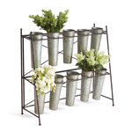 Napa Home and Garden 10 Bucket 2 Tier Floral Stand