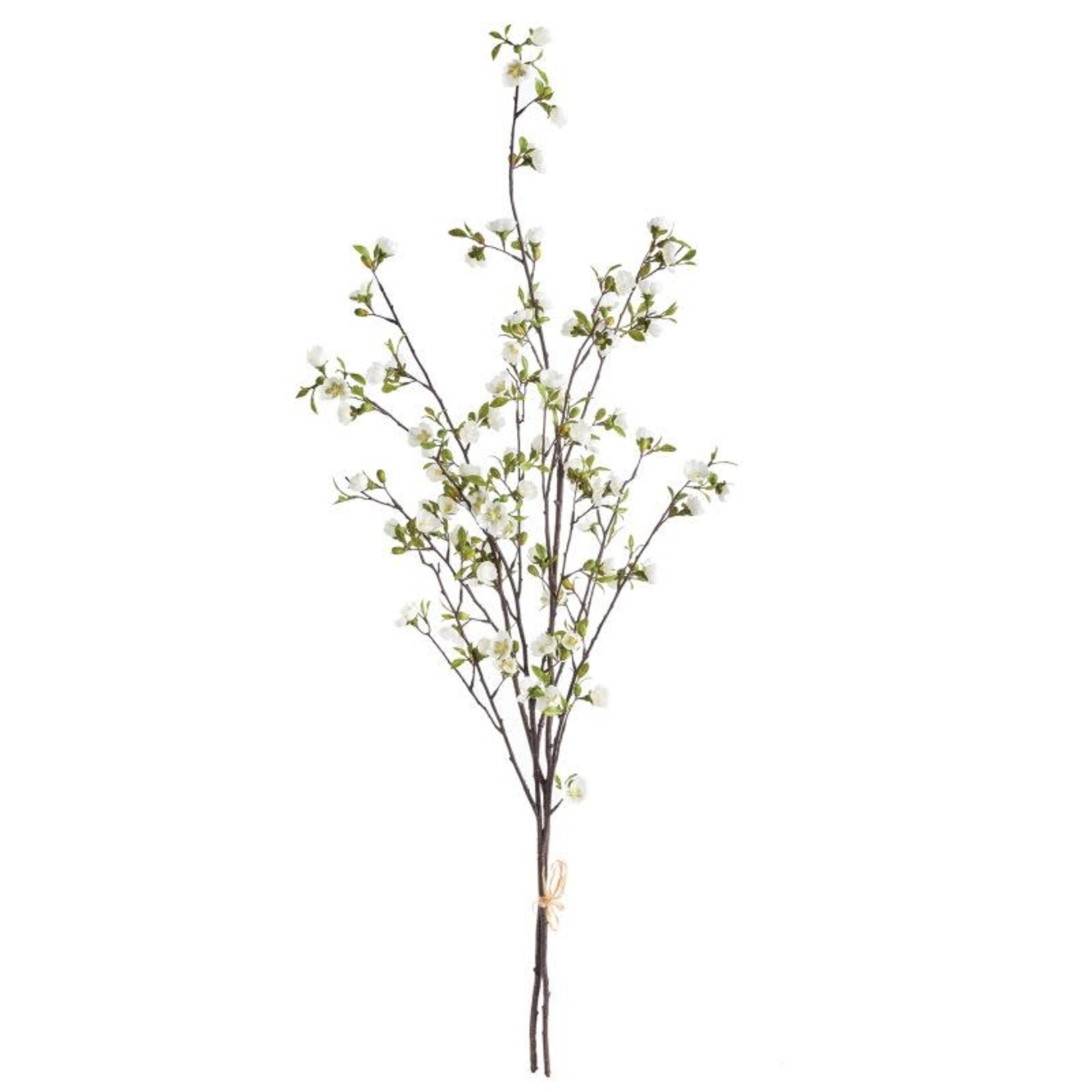Napa Home and Garden Faux White Cherry Blossom Branches 48" Bundle of 2