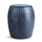Napa Home and Garden Bree Handcrafted Teal Blue Stool
