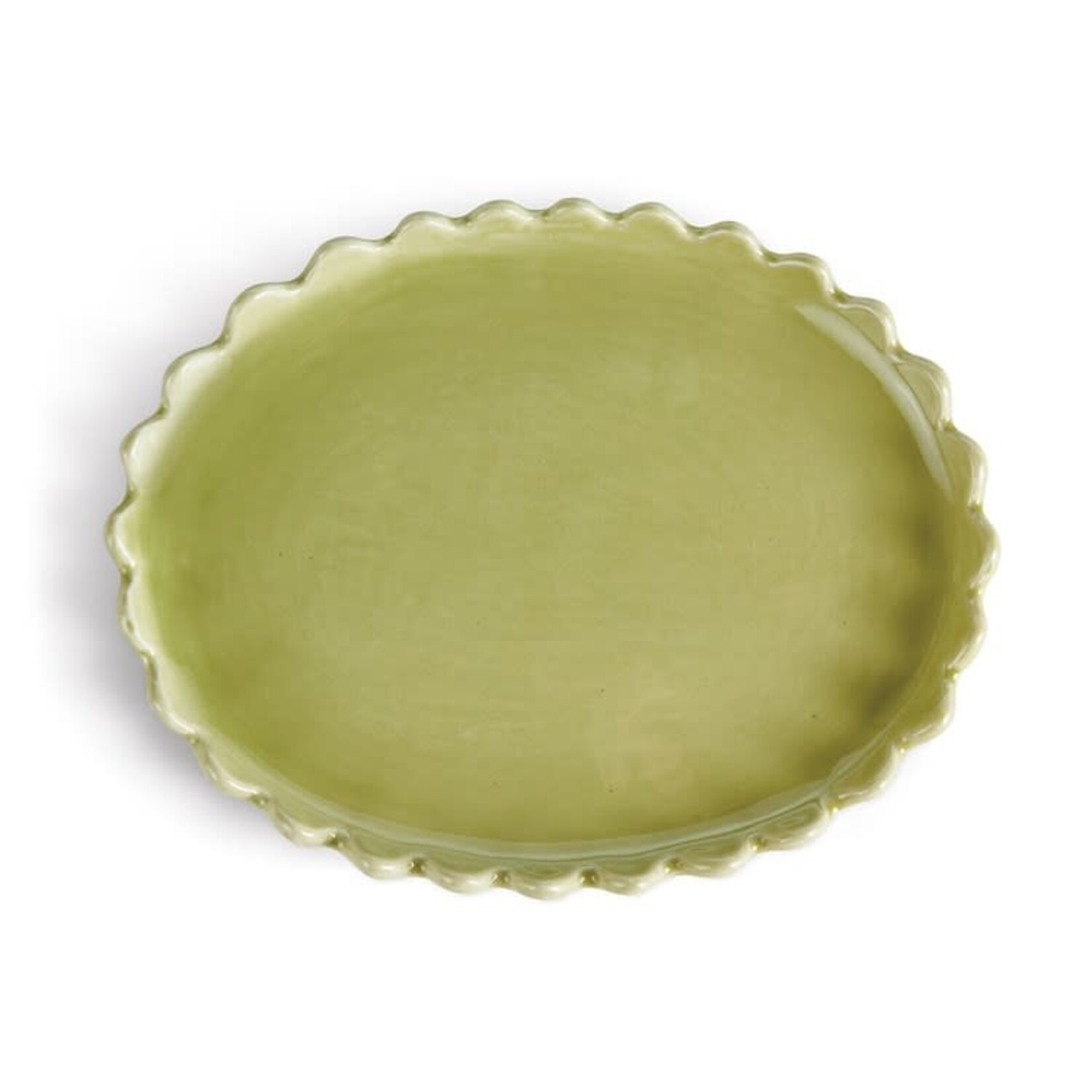 Napa Home and Garden Maddie Green Oval Tray