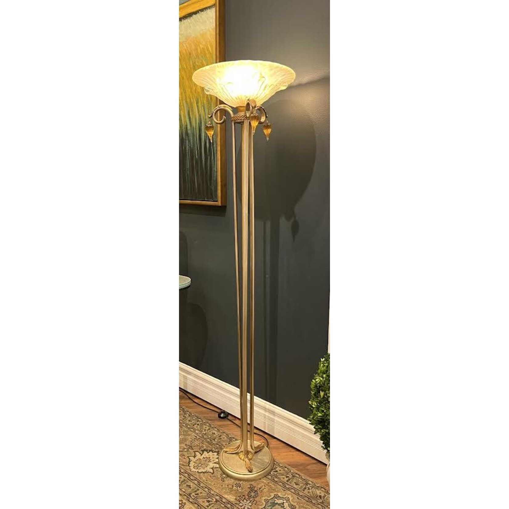 David Michael Torchiere Floor Lamp