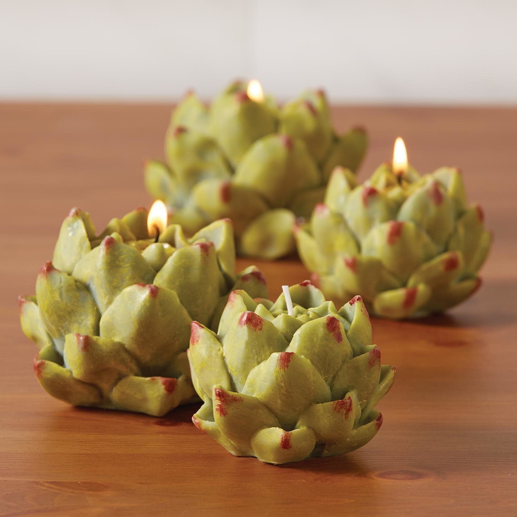 Two's Company Artichoke Candle