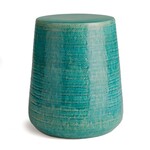 Napa Home and Garden Jaz Handmade Jade Blue Ceramic Stool