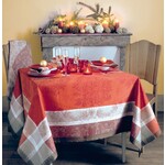 Garnier Thiebaut Mon Beau Holiday Cotton Tablecloth 69"x69"