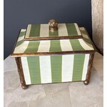 Wildwood Green Striped Box