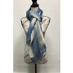 Roost Stitch Shibori Indigo Scarf