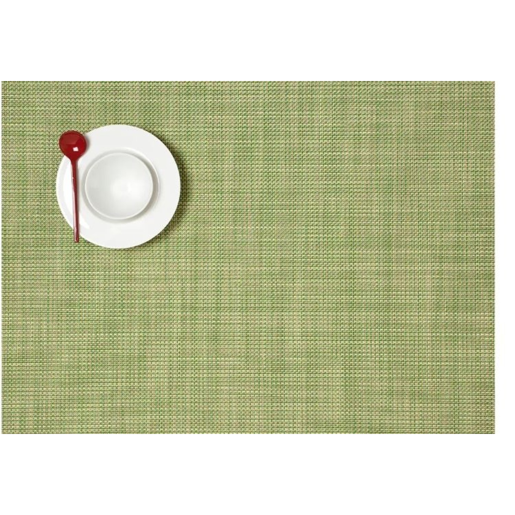 Chilewich Green Grass Placemat Basketweave