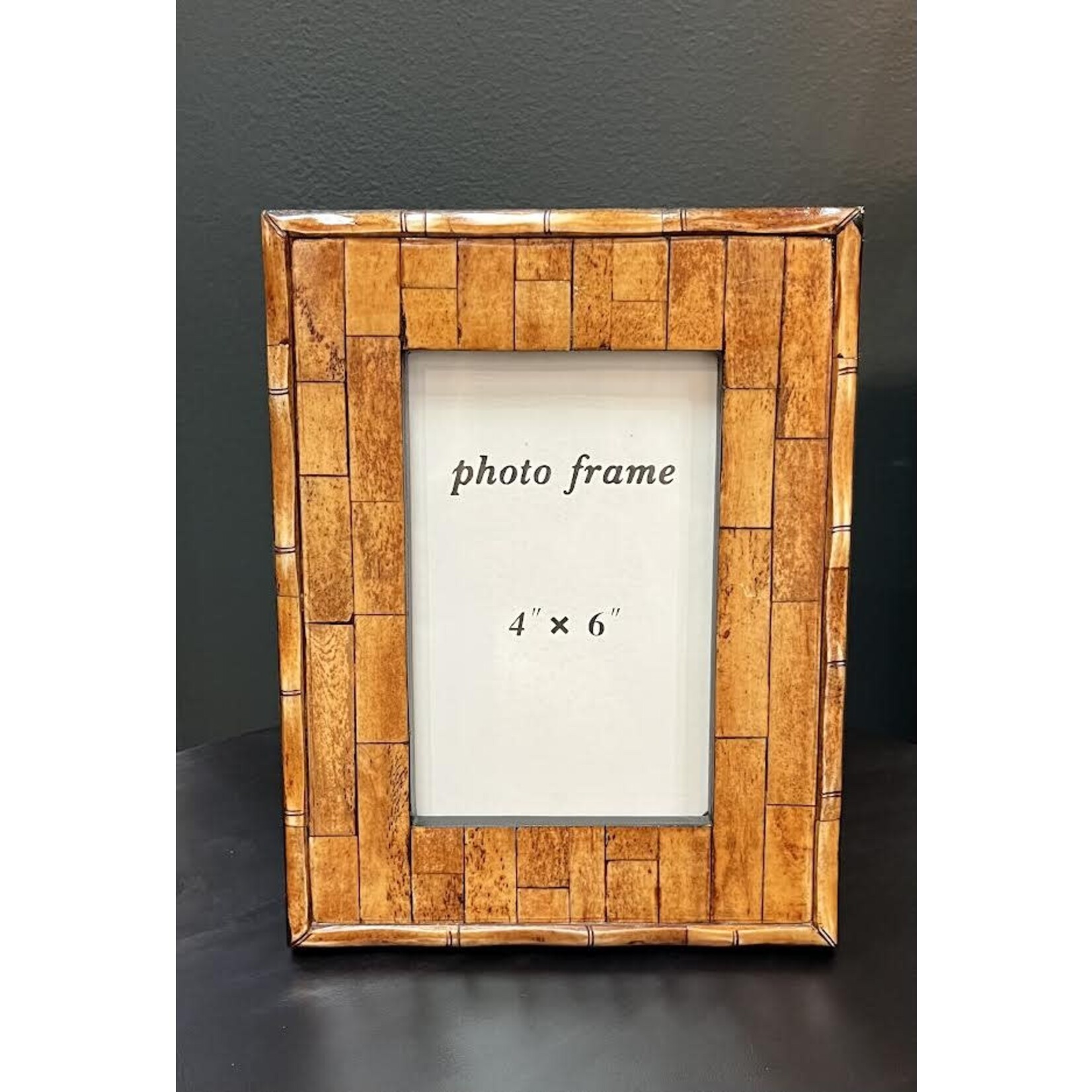 Fo Mertz Brown Wooden Frame 4x6