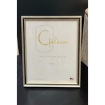 Galassi Moulding Silver With Black Trim Frame 8x10