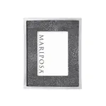 Mariposa Shagreen Metal Frame - 5x7
