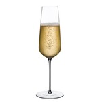 Nude Glass, USA Stem Zero Flute Champagne Glass