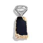 Anna by Rablabs Bottle Opener Gold Trimmed Back Obsidian