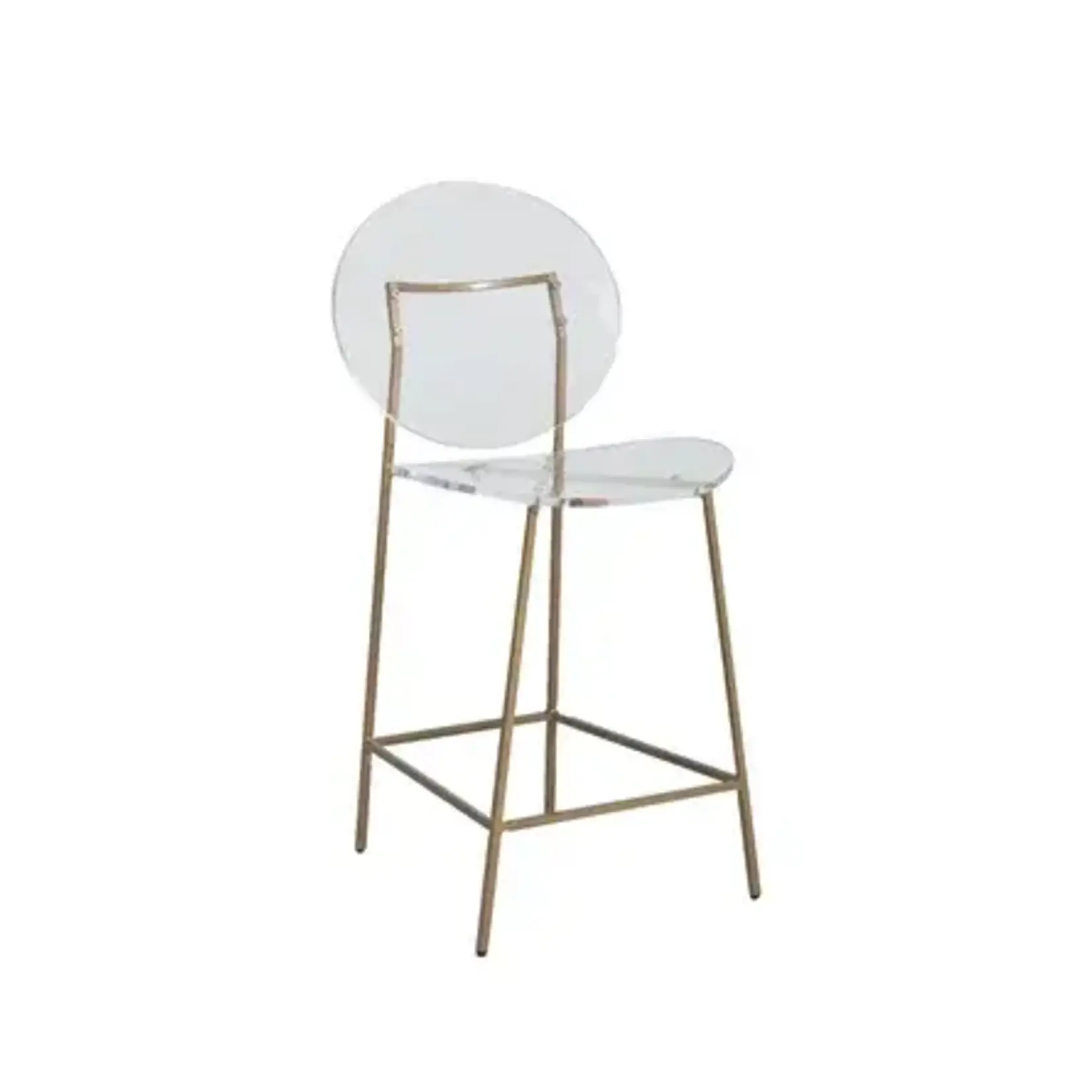 Gabby Sandy 25" Counter Stool Clear