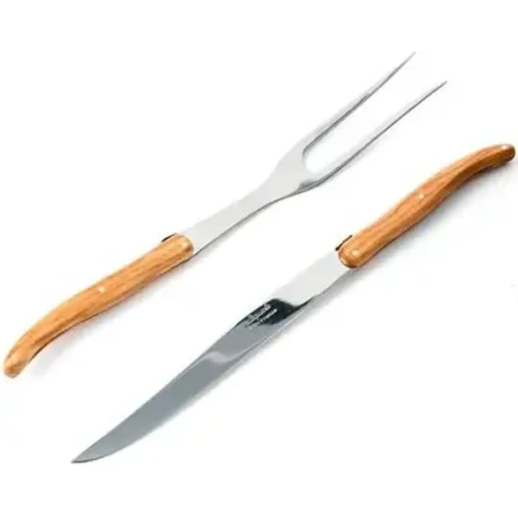 Kiss That Frog Olivewood Carving Set