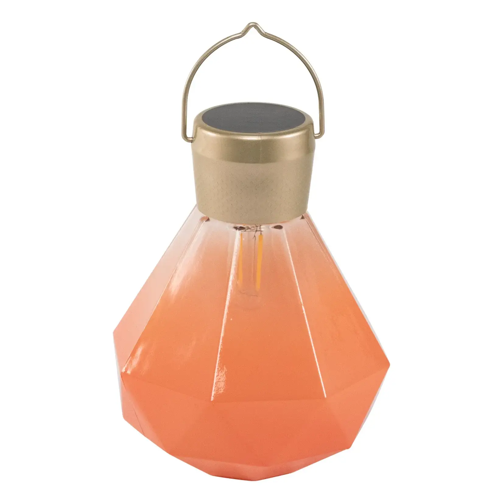 Allsop Home Garden Gem Light Glass Solar Lantern 5.5”