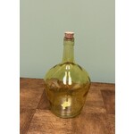 Vietri Amber Bottle With Cork