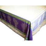 La Maisonnette Lavender Herb Tablecloth 65x100