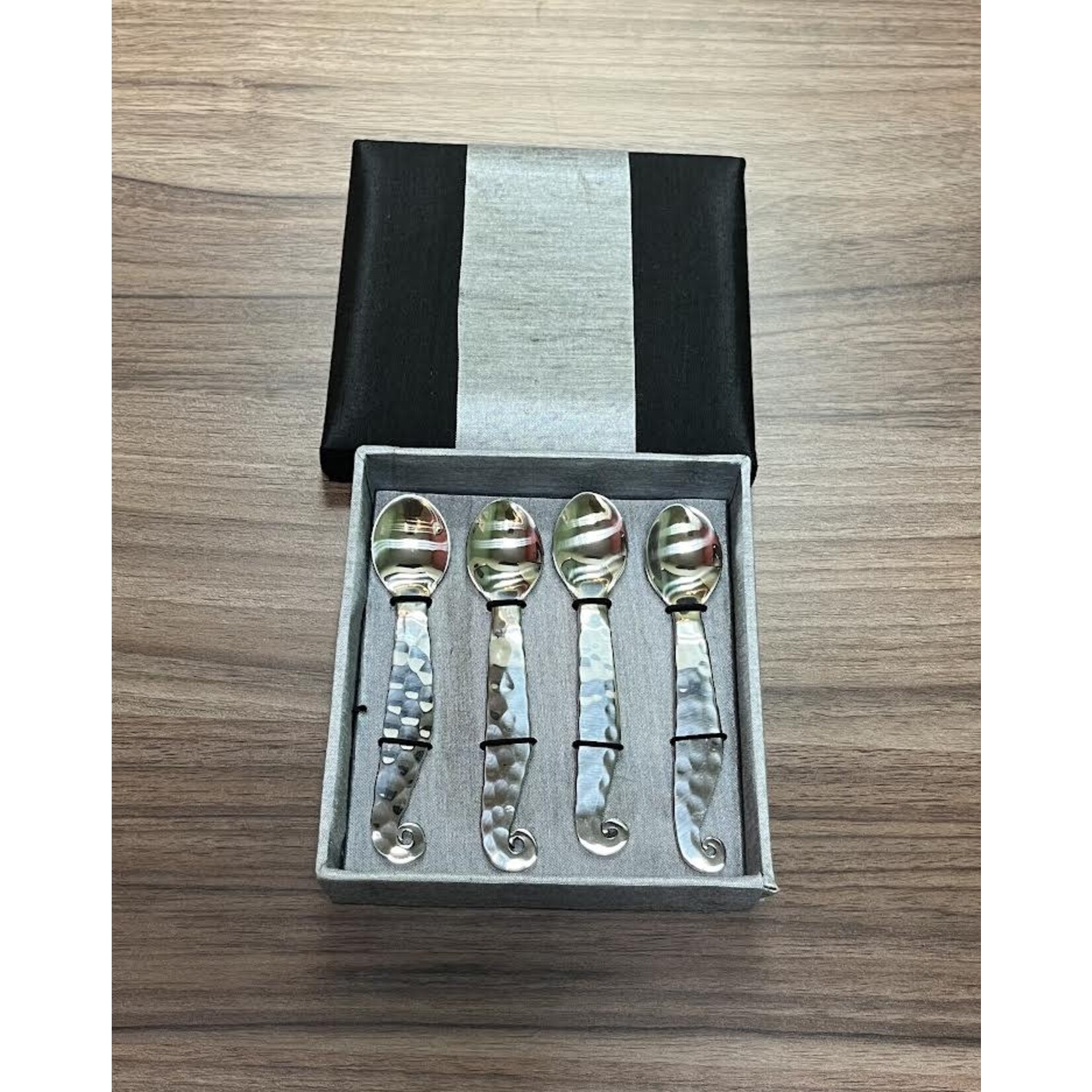 Mantra International AL. Espresso Spoon Gift Set of 4