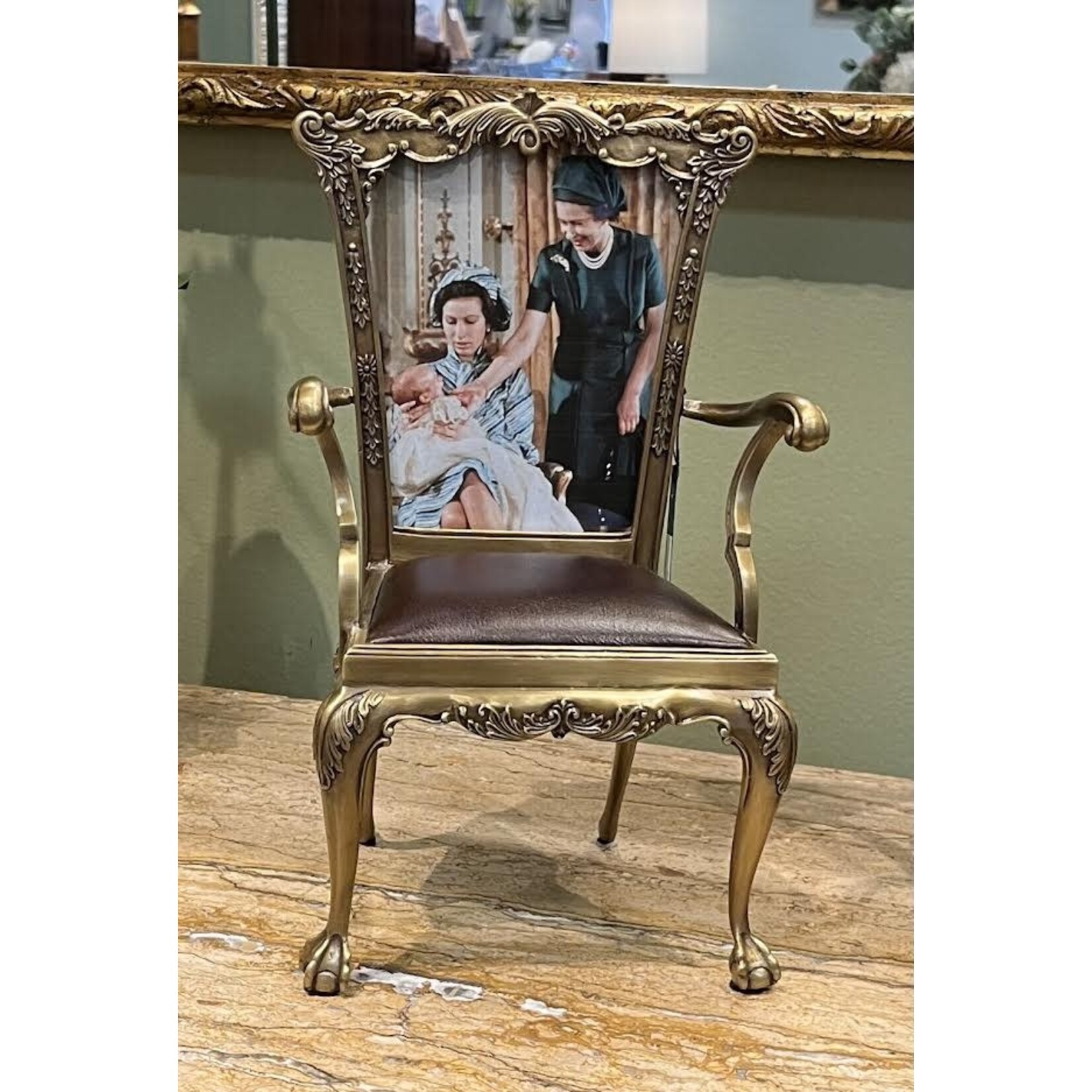 Maitland Smith Chair Back Picture Frame 5x7