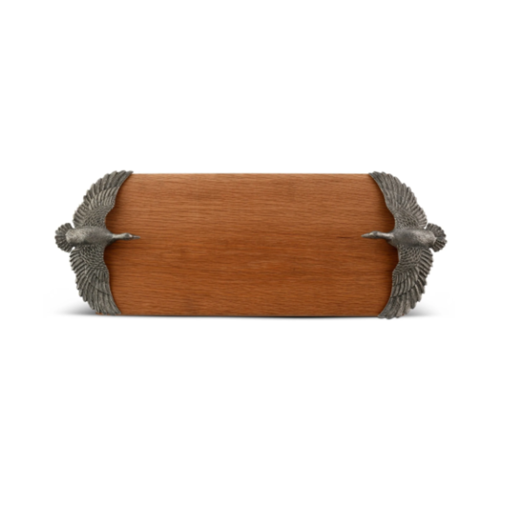 Vagabond House Flying Duck Pewter & Oak Cheese Board