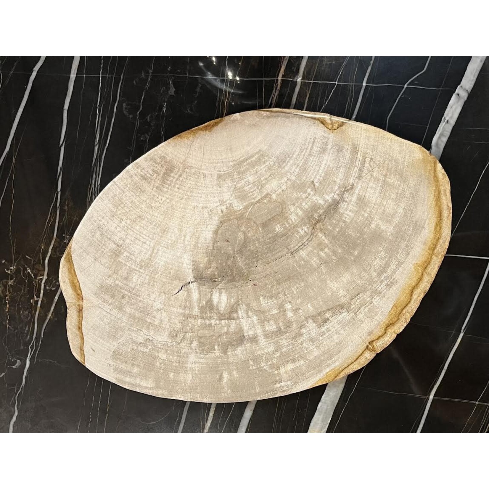 Asian Loft Petrified Oval Plate