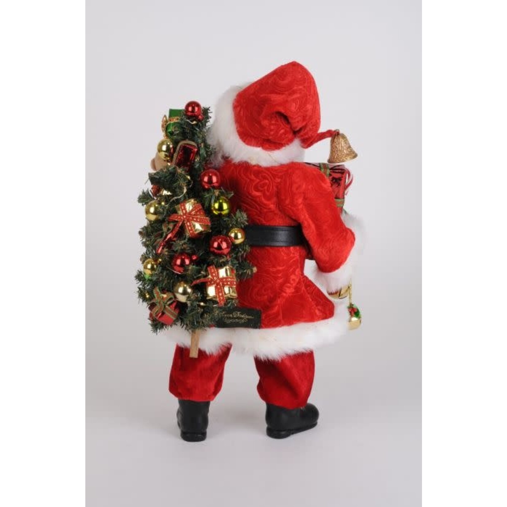 Karen Didion Originals Lighted Good Tidings Santa