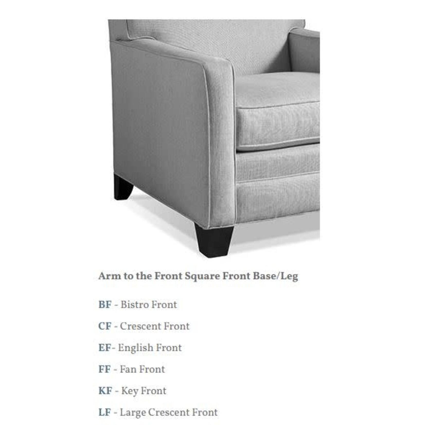 Sherrill Furniture Porto Slate Chair 9701