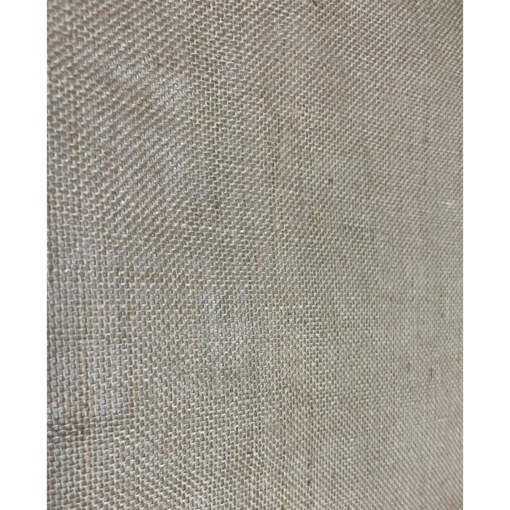 Saro Trading Company Burlap Natural Tablecloth - 108"