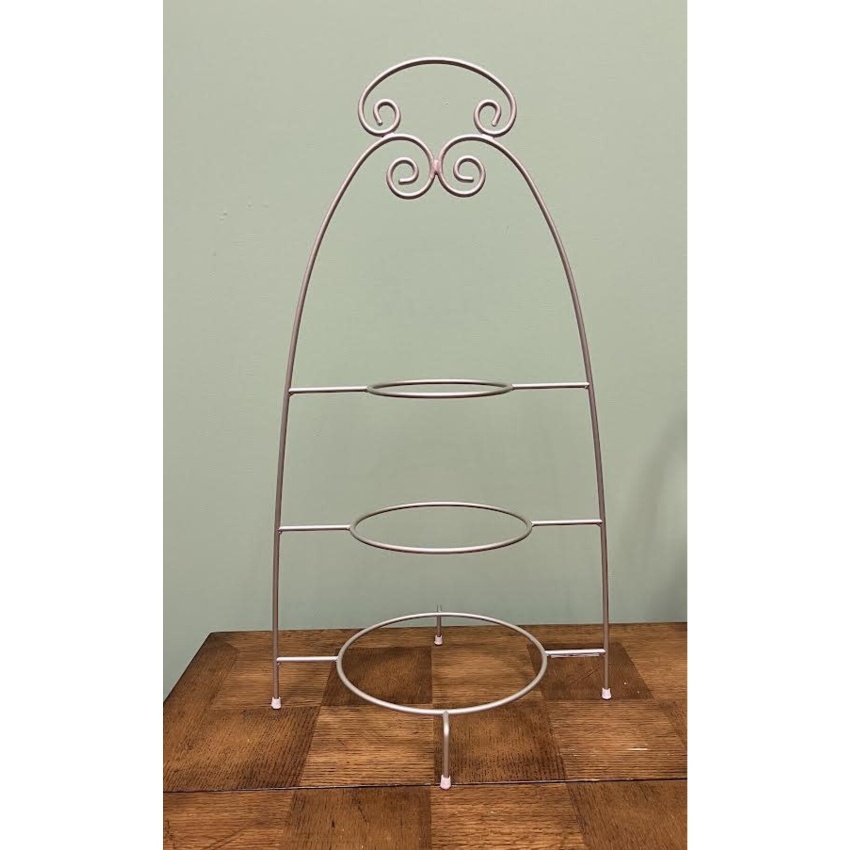 Golden Rabbit Three Tier Plate Stand