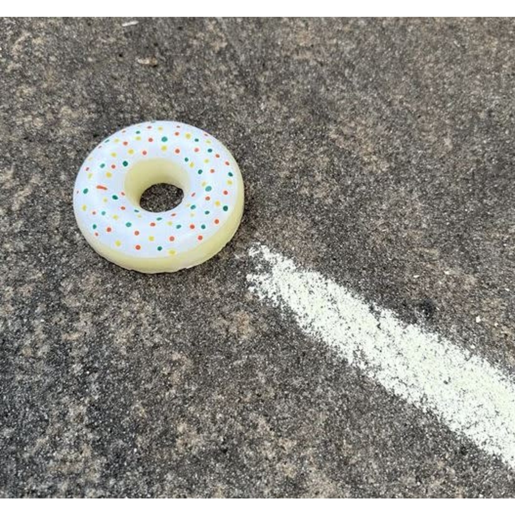 TWEE made for little hands Sprinkle Donut Handmade Sidewalk Chalk