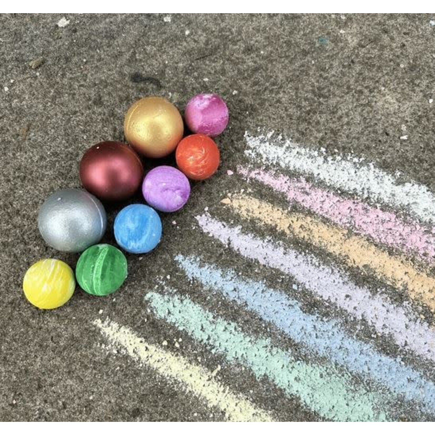 TWEE made for little hands Mason's Planets Handmade Sidewalk Chalk