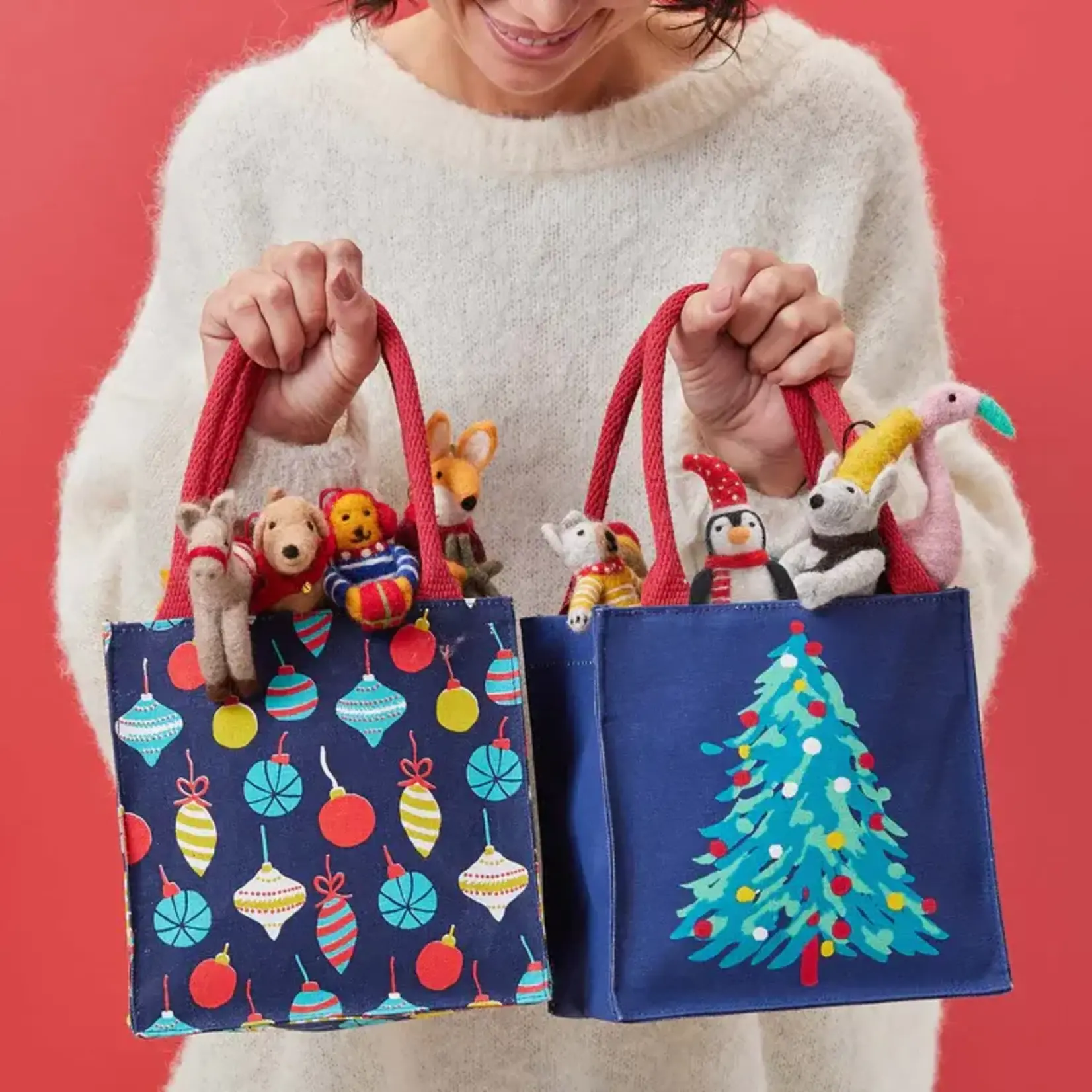 Rockflowerpaper Dachshund Dog Felt Ornament