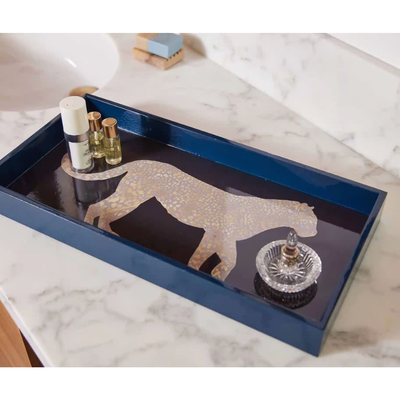 Rockflowerpaper Leopard 10x20 Art Tray