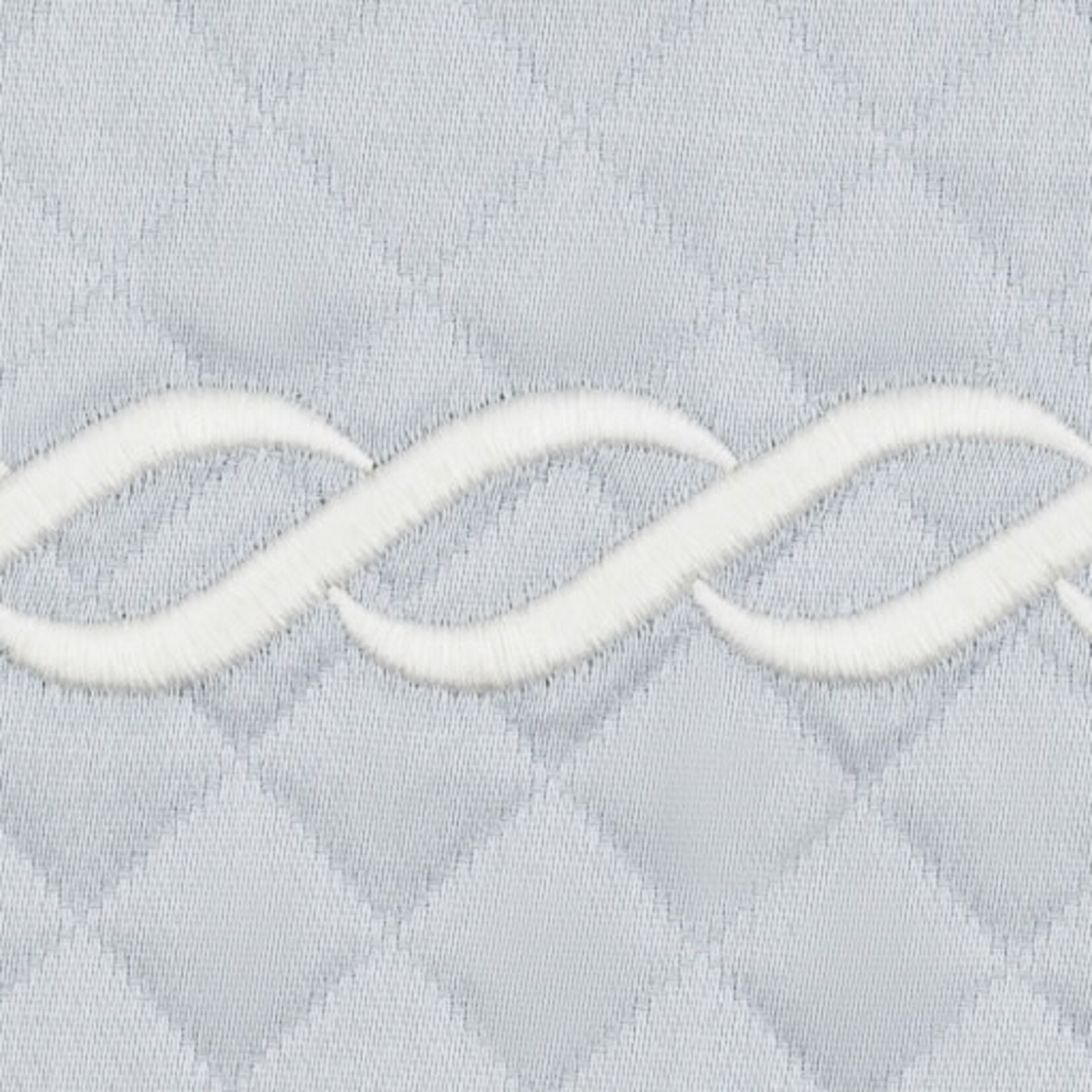 Matouk Classic Chain Scallop Matelassé Cotton Sham