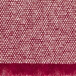 Matouk Agnes Red Wool & Cashmere Throw Blanket