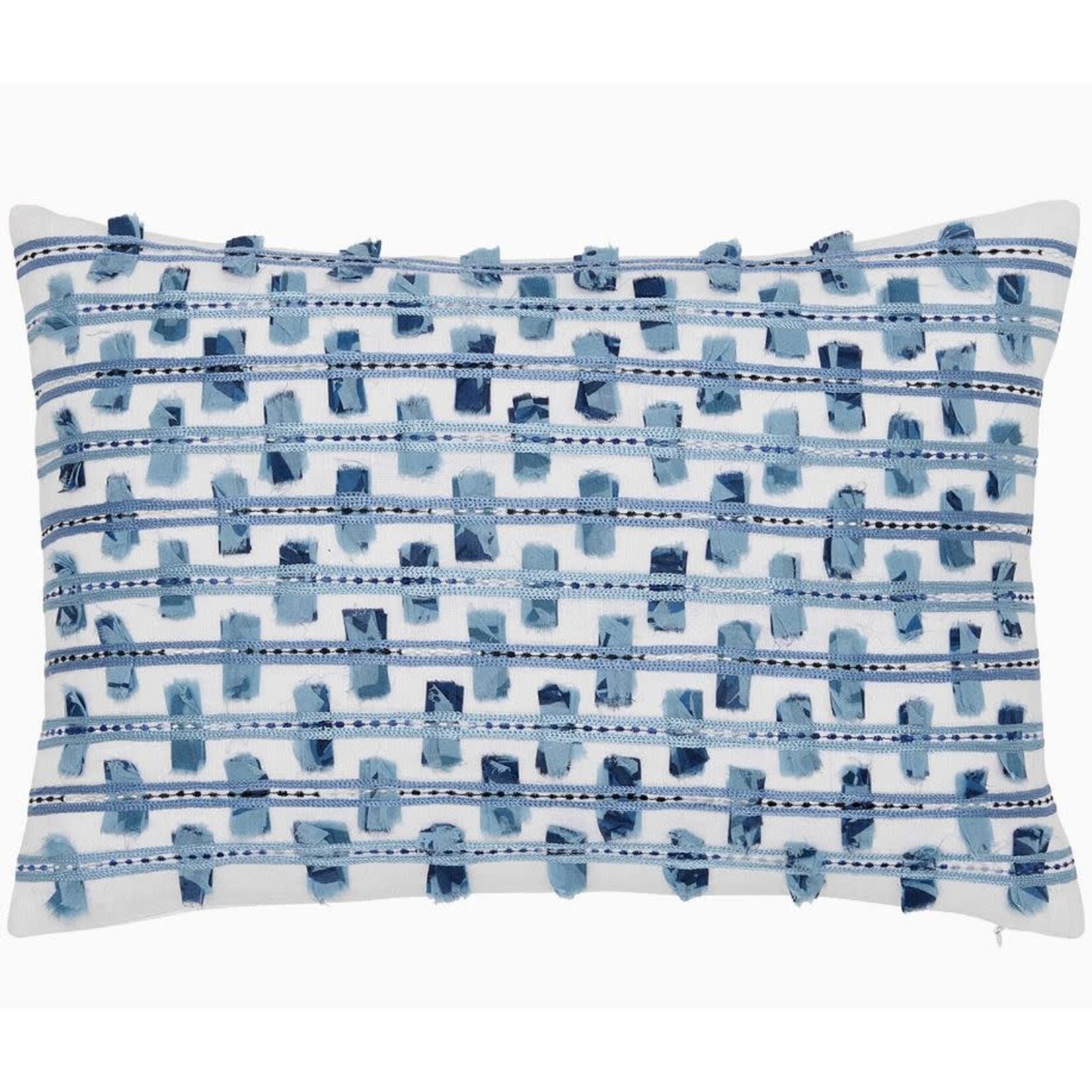John Robshaw Textiles Yamini Kidney Pillow with Insert