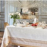 Garnier Thiebaut Persina Dore Cotton Tablecloth 69"x100"