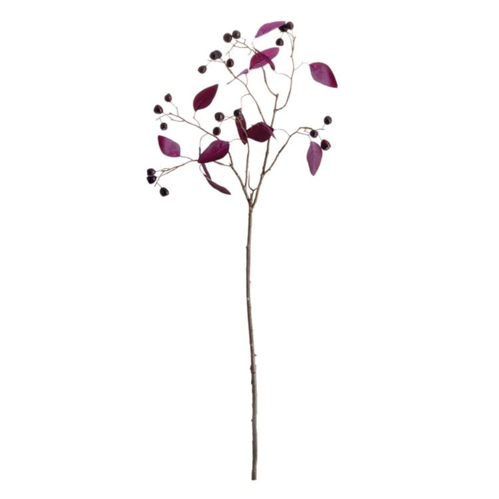 Napa Home and Garden Faux Eucalyptus Berry Branch 35.5"
