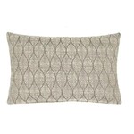 Anaya Summer Flora Mocha Indoor Outdoor Pillow 14"x20"