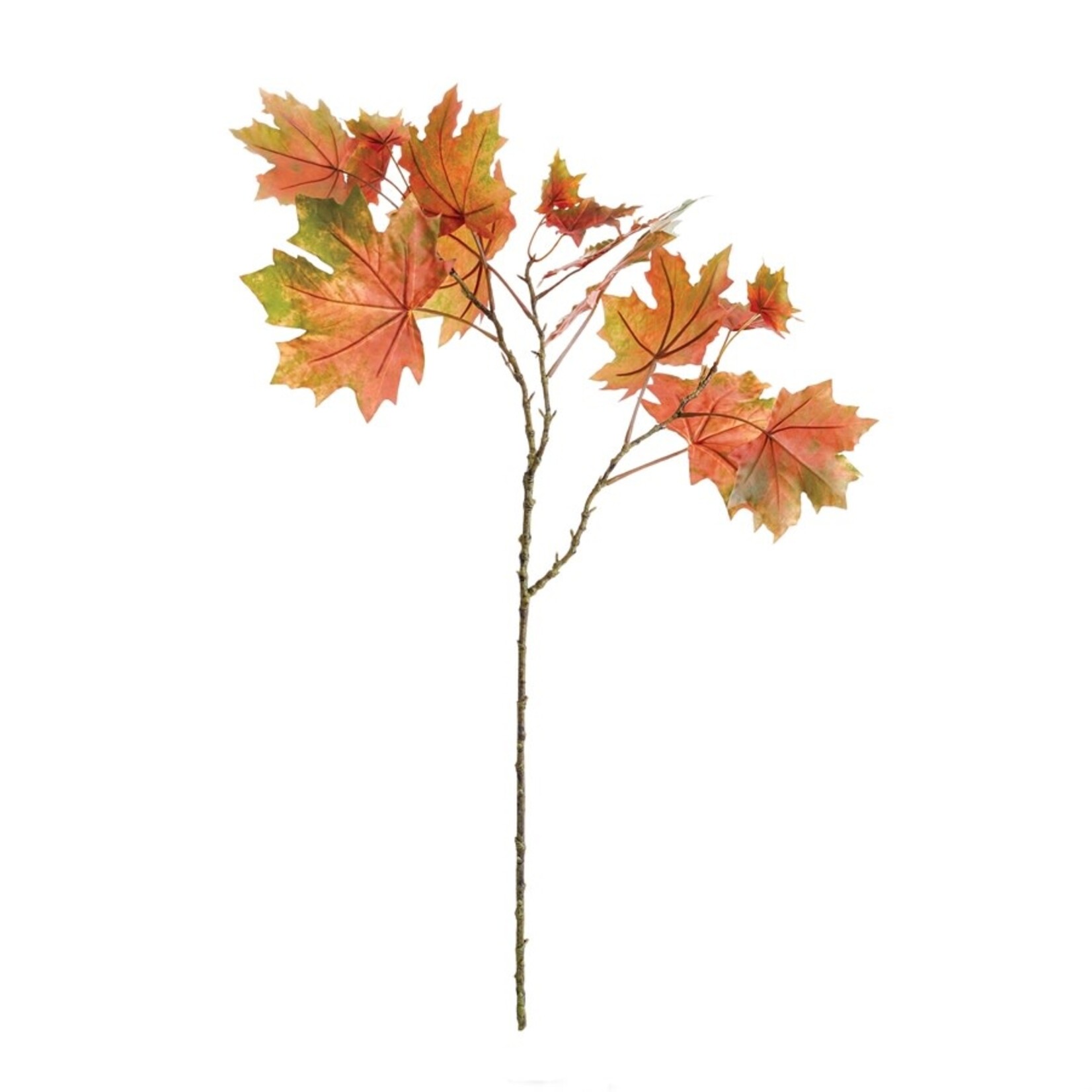 Napa Home and Garden Maple Leaf Branch 30.5" Green Amber