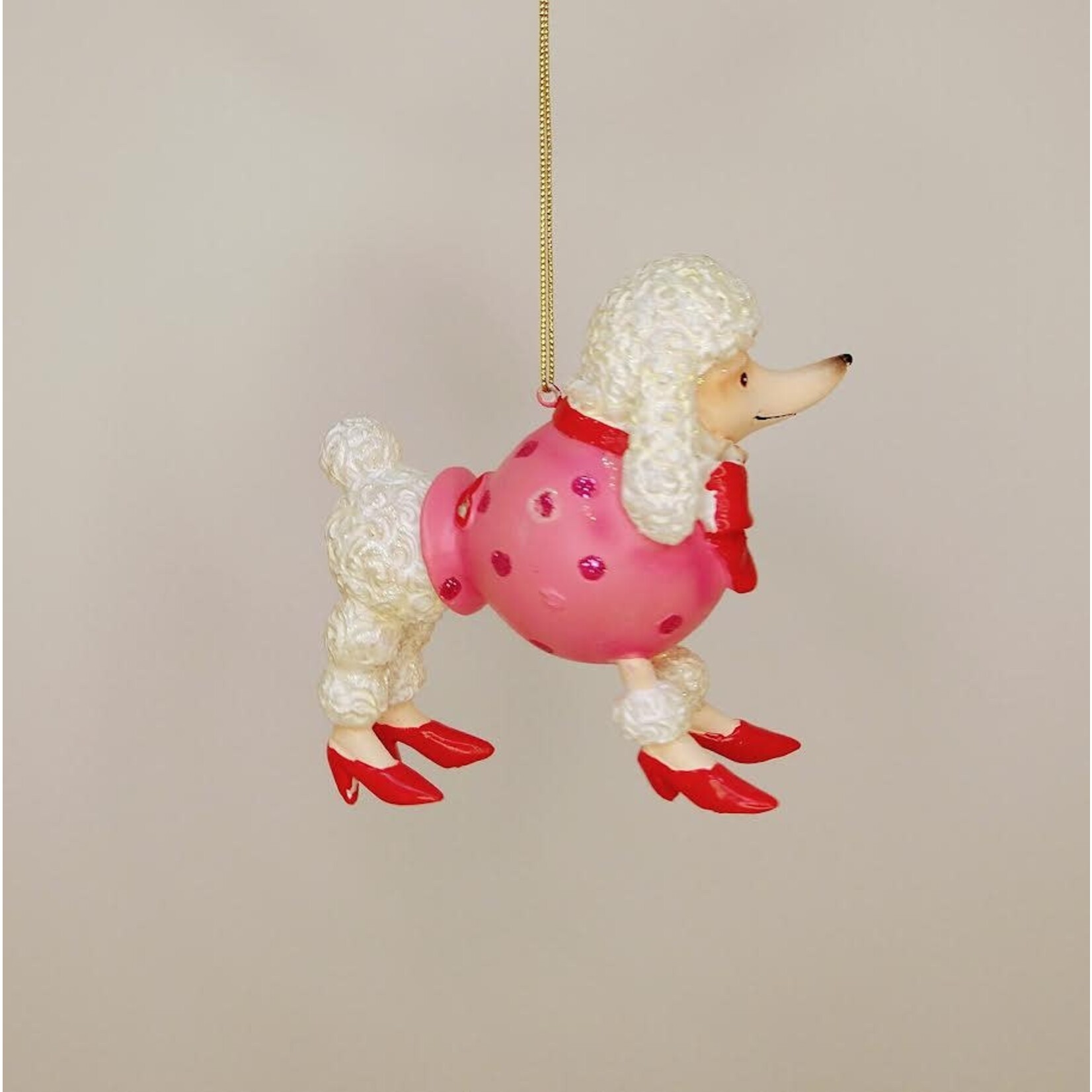 Carole Stupell LTD Vintage Resin Show Dog Ornament