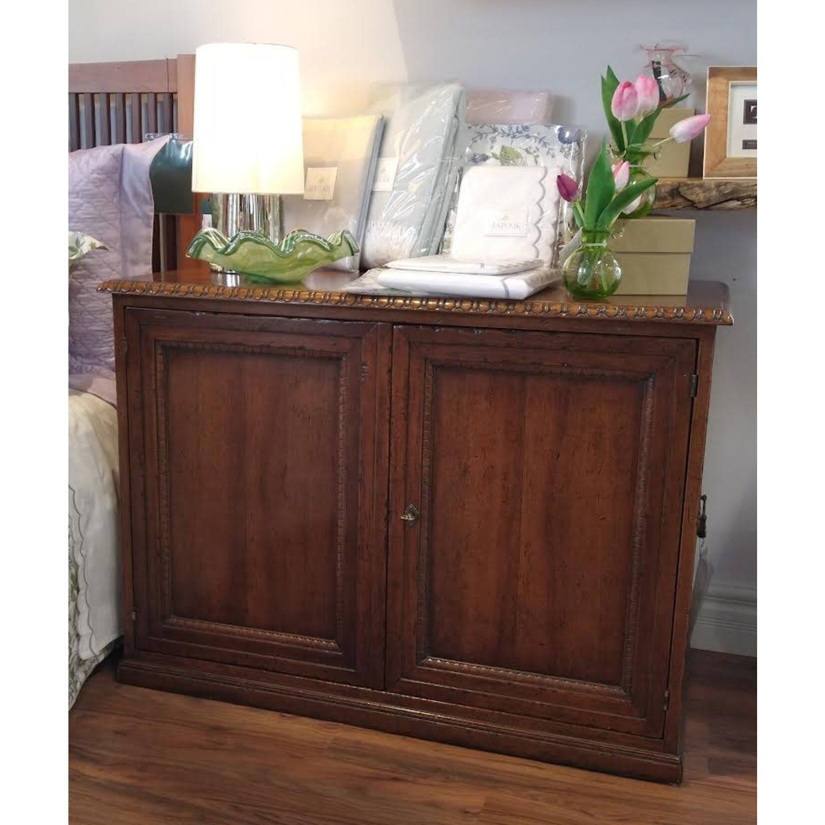 David Michael Center Cabinet for Travelers Chest