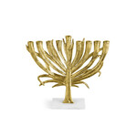 Michael Aram Palm Small Menorah Gold